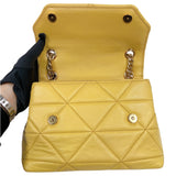 プラダ PRADA スペクトラムスモール １BD233 イエロー レザー レディース ショルダーバッグ