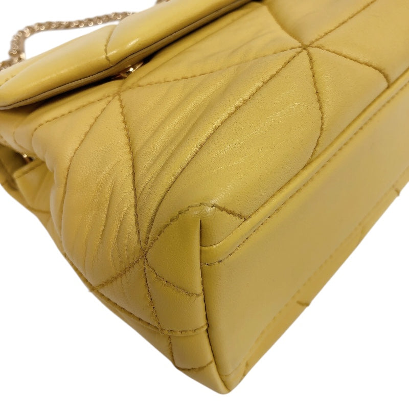 プラダ PRADA スペクトラムスモール １BD233 イエロー レザー レディース ショルダーバッグ