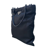 プラダ PRADA ハンドバッグ 1BA252 ブラック シルバー金具 ナイロン レディース ハンドバッグ