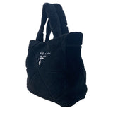 プラダ PRADA トートバッグ 1BG427 ブラック ファー レディース トートバッグ