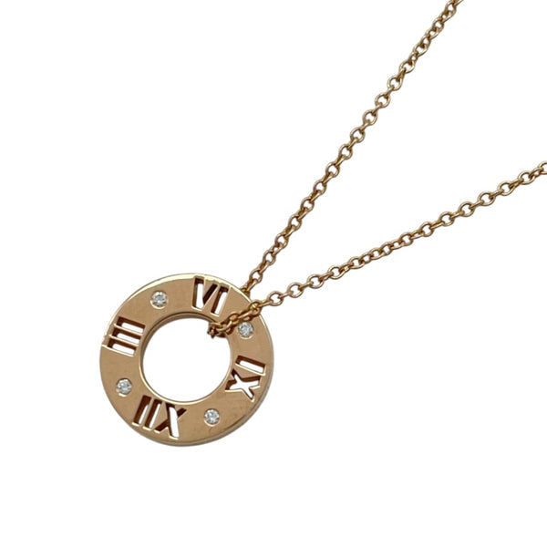 ティファニー TIFFANY＆CO アトラスネックレス ピンクゴールド Au750 ジュエリー