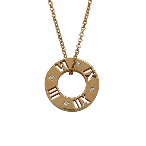 ティファニー TIFFANY＆CO アトラスネックレス ピンクゴールド Au750 ジュエリー