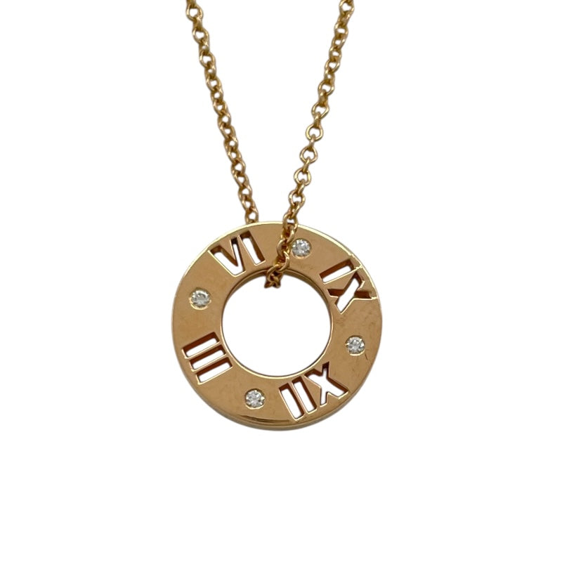ティファニー TIFFANY＆CO アトラスネックレス ピンクゴールド Au750 ジュエリー