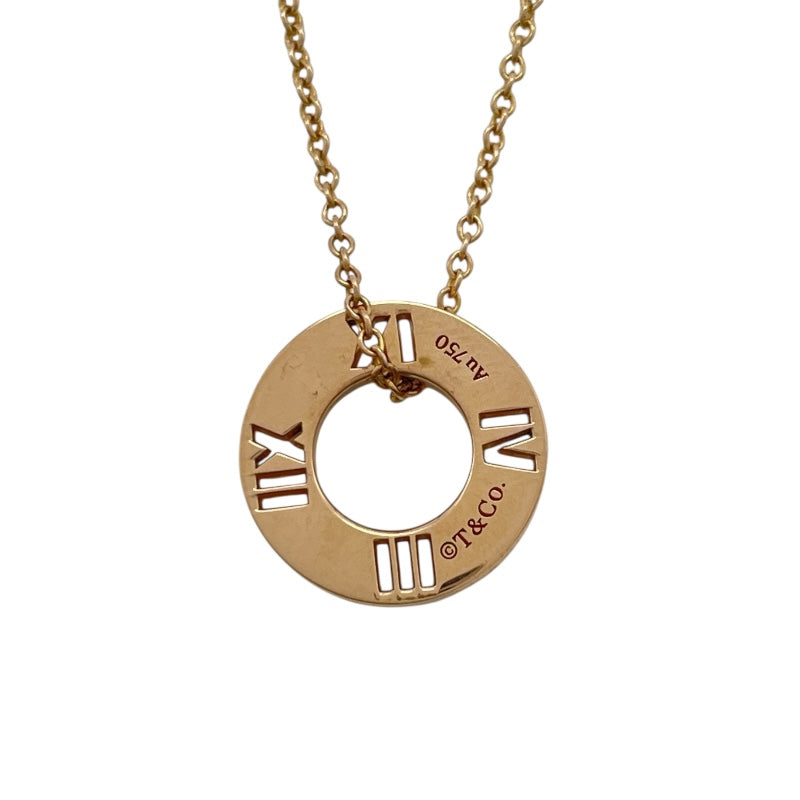 ティファニー TIFFANY＆CO アトラスネックレス ピンクゴールド Au750 ジュエリー