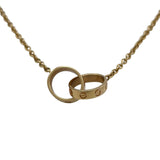 カルティエ Cartier ベビーラブネックレス ピンクゴールド Au750 ジュエリー