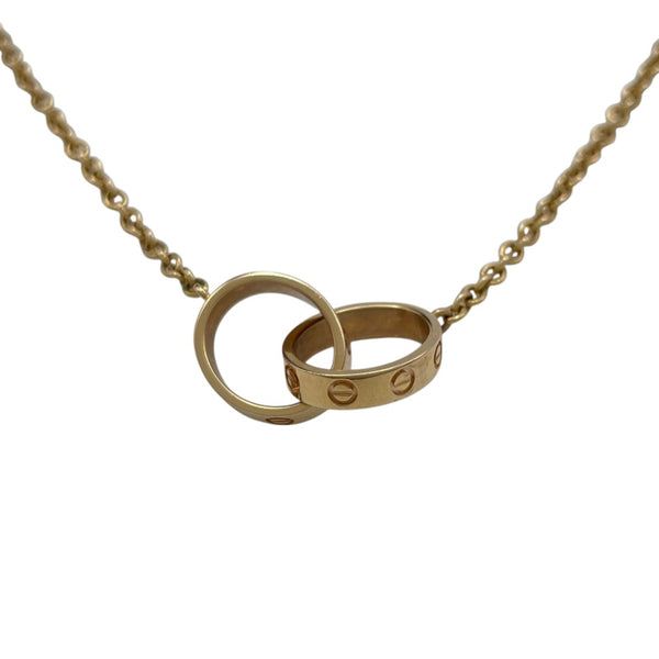 カルティエ Cartier ベビーラブネックレス ピンクゴールド Au750 ジュエリー