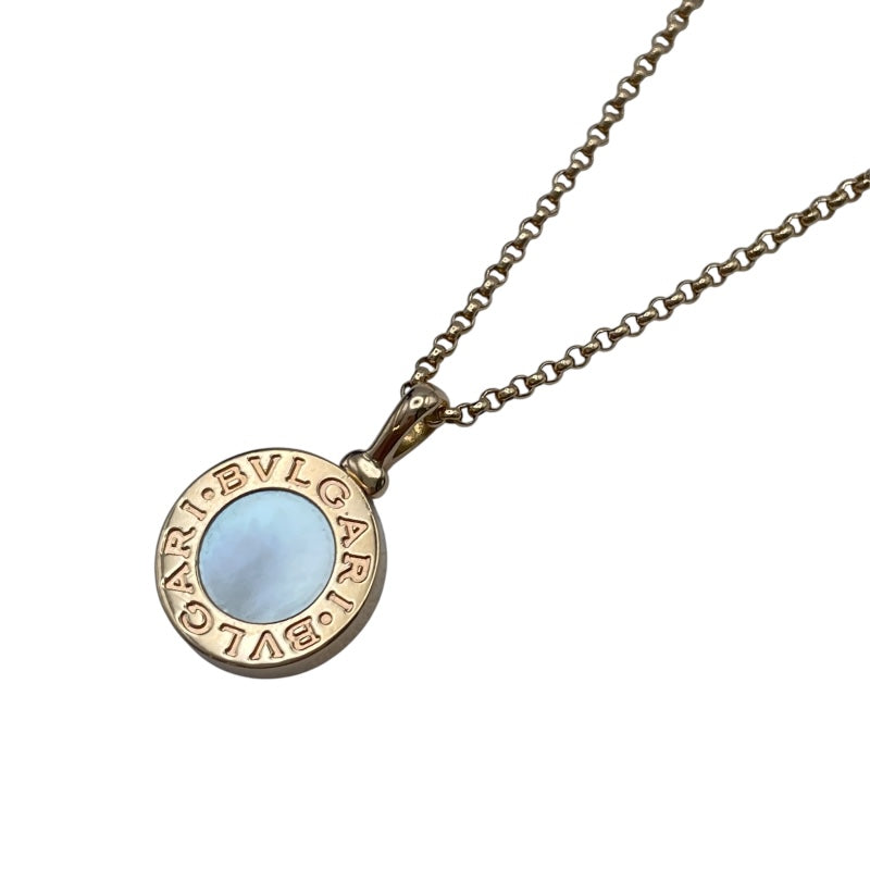 ブルガリ BVLGARI ブルガリブルガリネックレス ピンクゴールド Au750 ジュエリー