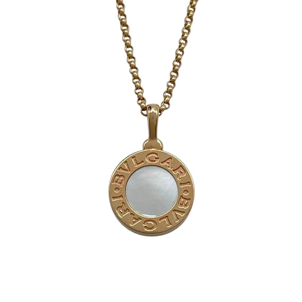 ブルガリ BVLGARI ブルガリブルガリネックレス ピンクゴールド Au750 ジュエリー