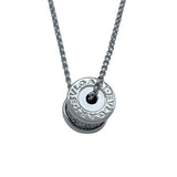 ブルガリ BVLGARI ビーゼロワンエレメントダイヤネックレス ホワイトゴールド Au750 ジュエリー