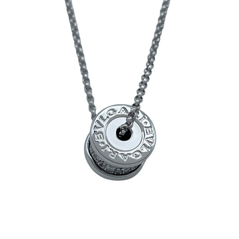 ブルガリ BVLGARI ビーゼロワンエレメントダイヤネックレス ホワイトゴールド Au750 ジュエリー
