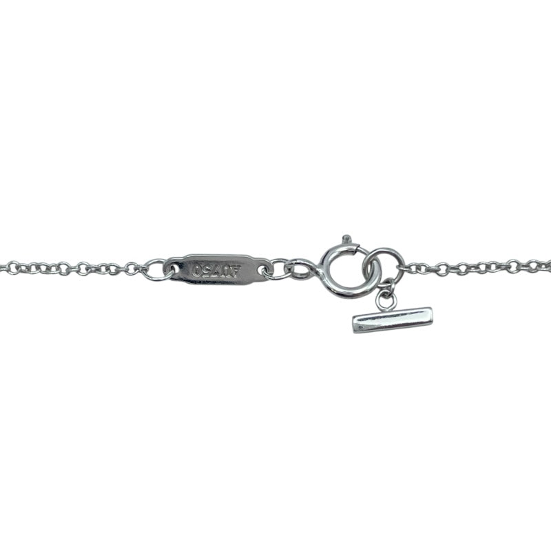 ティファニー TIFFANY＆CO Tスマイルネックレススモール ホワイトゴールド Au750 ジュエリー