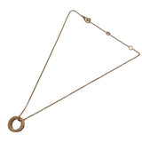 ブルガリ BVLGARI ビーゼロワンレジェンドネックレス ピンクゴールド Au750 ジュエリー