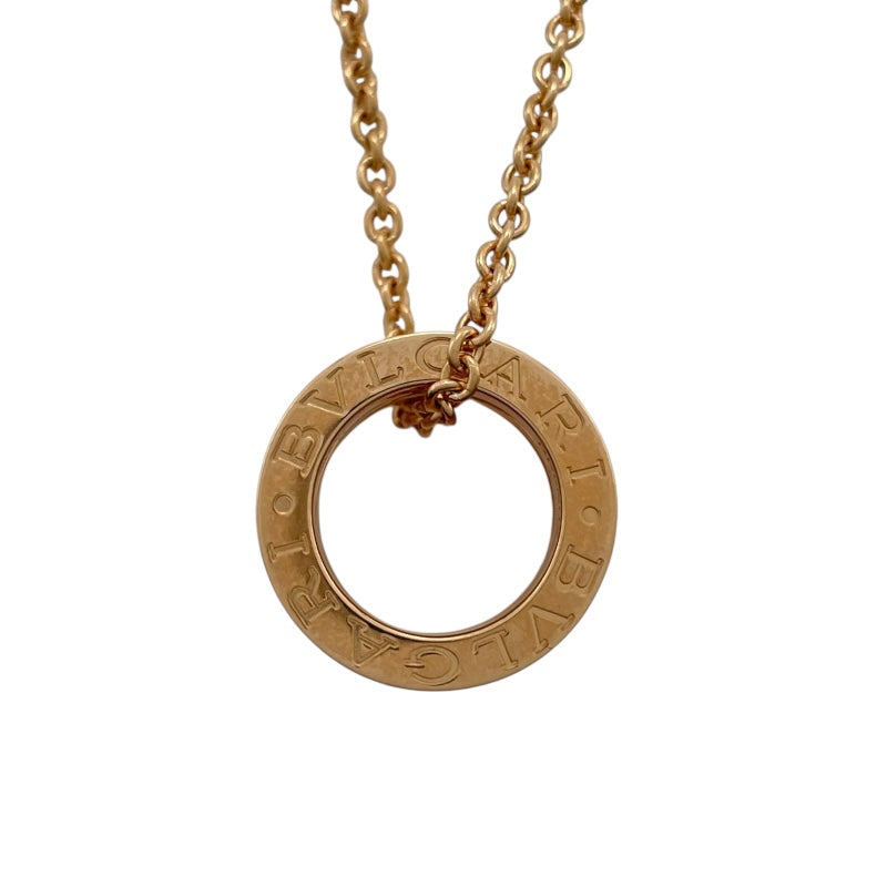 ブルガリ BVLGARI ビーゼロワンレジェンドネックレス ピンクゴールド Au750 ジュエリー