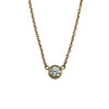 ティファニー TIFFANY＆CO バイザヤードネックレス ゴールド Au750 ダイヤモンド ジュエリー