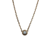 カルティエ Cartier ダムールネックレスS ピンクゴールド Au750 ジュエリー