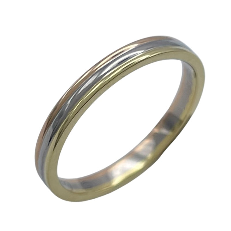 カルティエ Cartier ヴァンドームリング ゴールドxピンクゴールドxホワイトゴールド Au750 ジュエリー