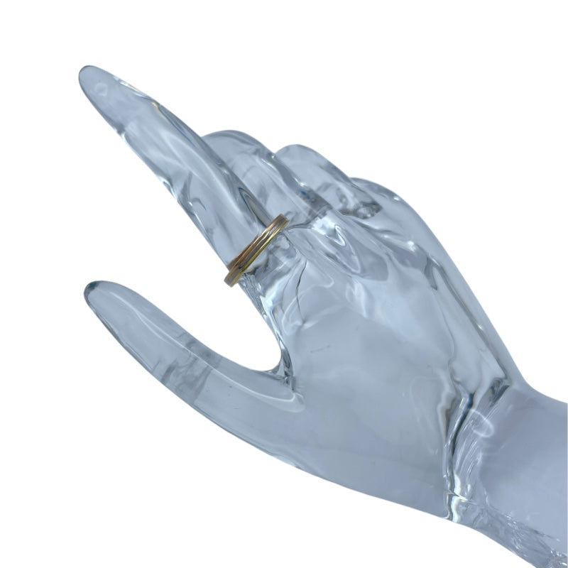 カルティエ Cartier ヴァンドームリング ゴールドxピンクゴールドxホワイトゴールド Au750 ジュエリー