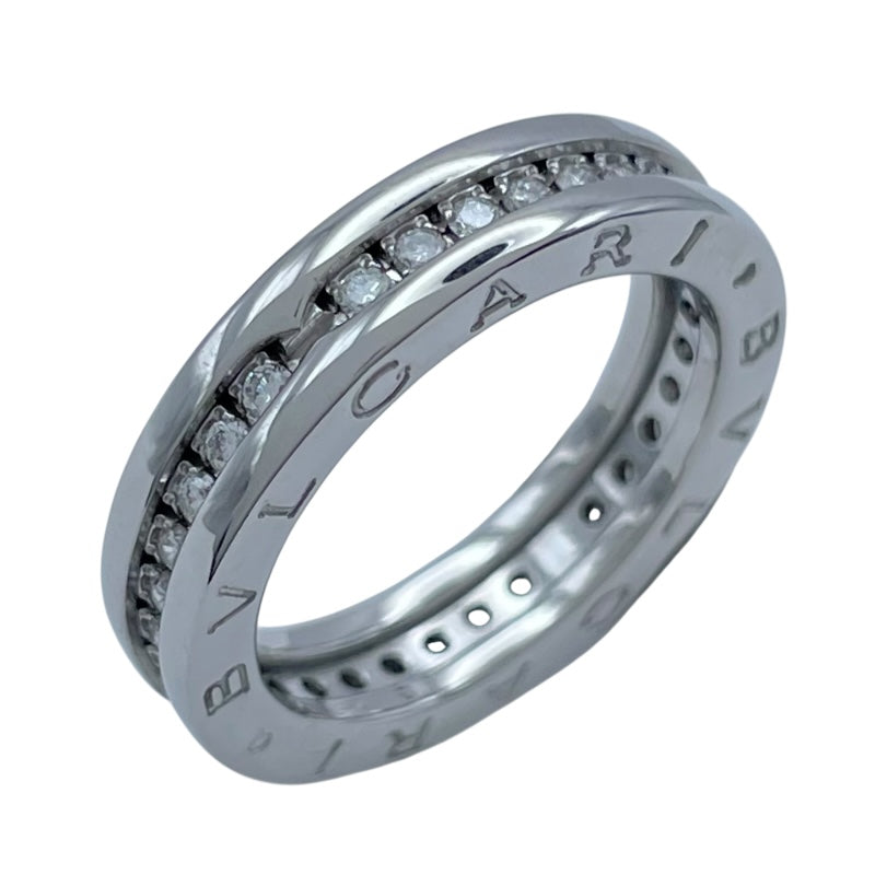 ブルガリ BVLGARI ビーゼロワンリング1バンド(XS) ホワイトゴールド 750 ジュエリー