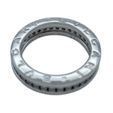 ブルガリ BVLGARI ビーゼロワンリング1バンド(XS) ホワイトゴールド 750 ジュエリー