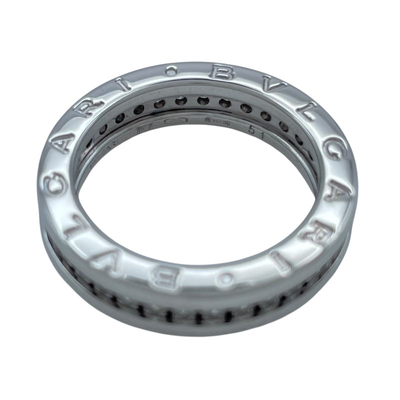 ブルガリ BVLGARI ビーゼロワンリング1バンド(XS) ホワイトゴールド 750 ジュエリー