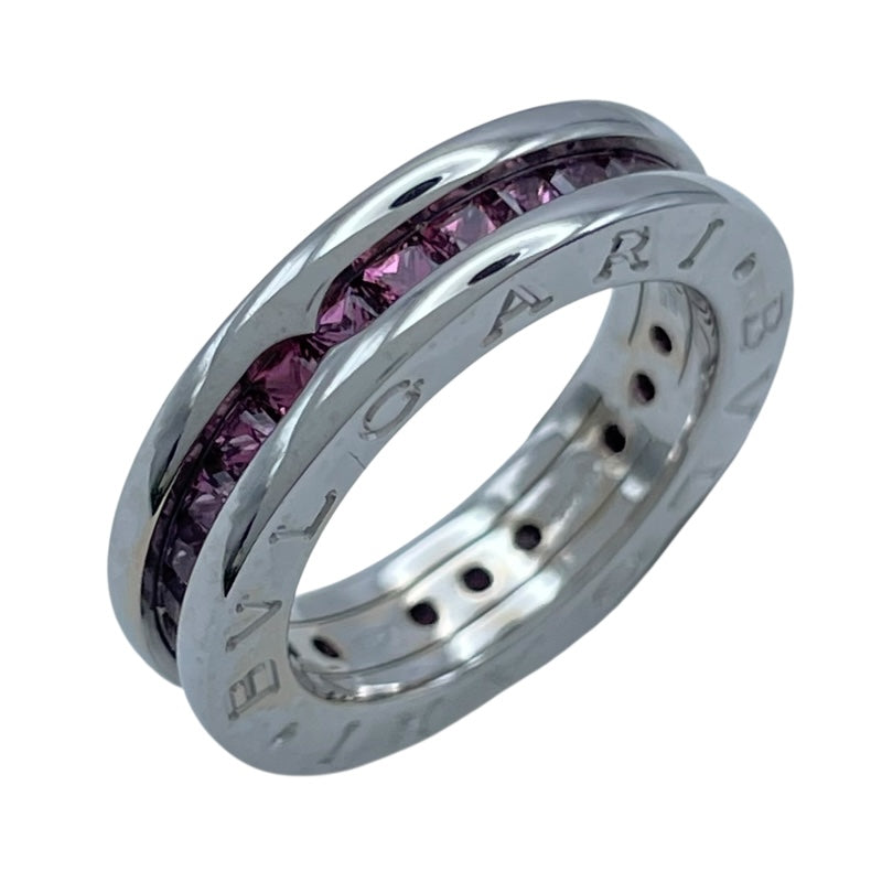 ブルガリ BVLGARI ビーゼロワンリング1バンド(XS) ホワイトゴールド 750 ジュエリー