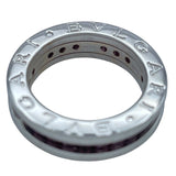 ブルガリ BVLGARI ビーゼロワンリング1バンド(XS) ホワイトゴールド 750 ジュエリー