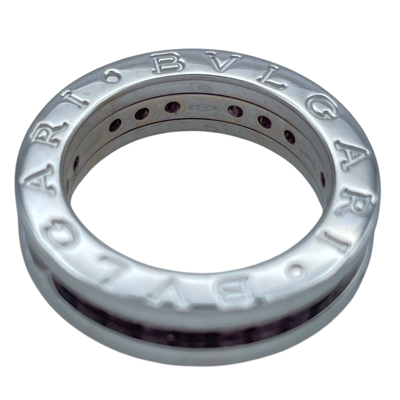 ブルガリ BVLGARI ビーゼロワンリング1バンド(XS) ホワイトゴールド 750 ジュエリー