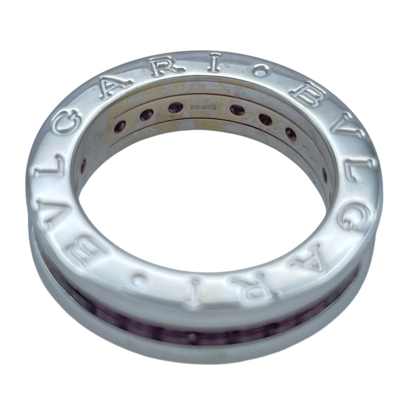 ブルガリ BVLGARI ビーゼロワンリング1バンド(XS) ホワイトゴールド 750 ジュエリー
