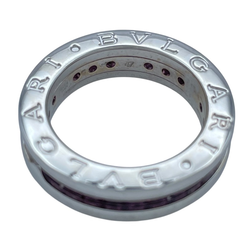 ブルガリ BVLGARI ビーゼロワンリング1バンド(XS) ホワイトゴールド 750 ジュエリー