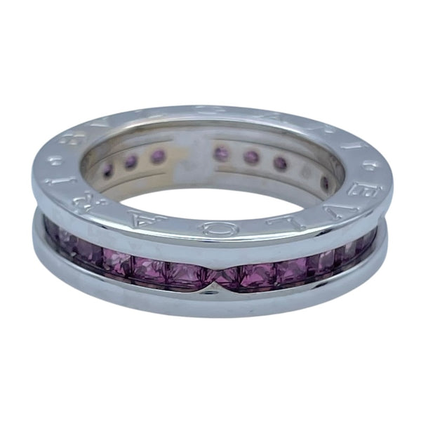 ブルガリ BVLGARI ビーゼロワンリング1バンド(XS) ホワイトゴールド 750 ジュエリー