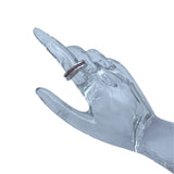 ブルガリ BVLGARI ビーゼロワンリング1バンド(XS) ホワイトゴールド 750 ジュエリー