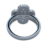 ヴァンクリーフ＆アーペル Van Cleef & Arpels ヴィンテージアルハンブラリング ホワイトゴールド Au750 ジュエリー