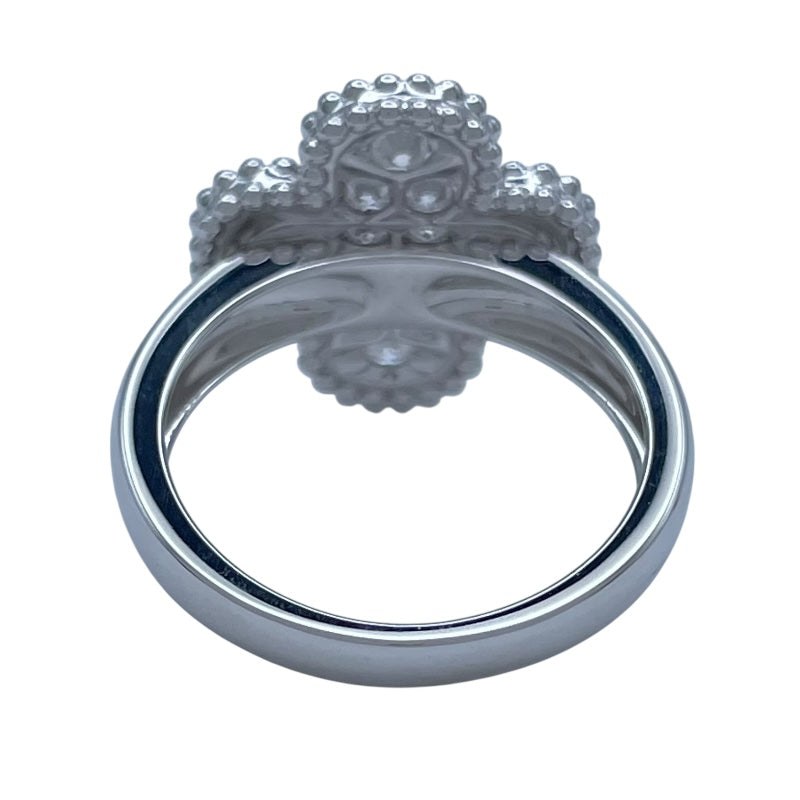 ヴァンクリーフ＆アーペル Van Cleef & Arpels ヴィンテージアルハンブラリング ホワイトゴールド Au750 ジュエリー