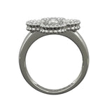 ヴァンクリーフ＆アーペル Van Cleef & Arpels ヴィンテージアルハンブラリング ホワイトゴールド Au750 ジュエリー