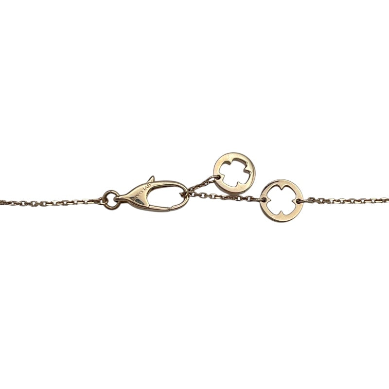 ブルガリ BVLGARI フィオレヴァーダイヤネックレス ピンクゴールド ジュエリー