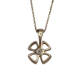 ブルガリ BVLGARI フィオレヴァーダイヤネックレス ピンクゴールド ジュエリー