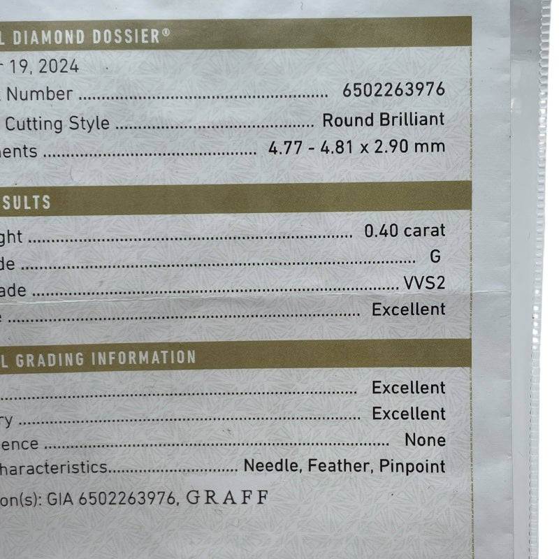 グラフ GRAFF アイコンラウンド代やネックレス ホワイトゴールド Au750 ジュエリー