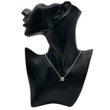 カルティエ Cartier ラブスリーフープネックレス ホワイトゴールドⅹピンクゴールド Au750 ダイヤモンド ジュエリー