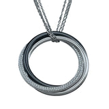 カルティエ Cartier トリニティネックレス ホワイトゴールド Au750 ジュエリー