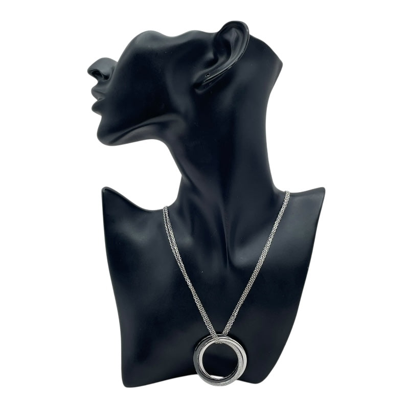 カルティエ Cartier トリニティネックレス ホワイトゴールド Au750 ジュエリー