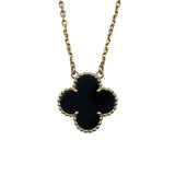 ヴァンクリーフ＆アーペル Van Cleef & Arpels ヴィンテージアルハンブラネックレス ゴールド Au750 ジュエリー