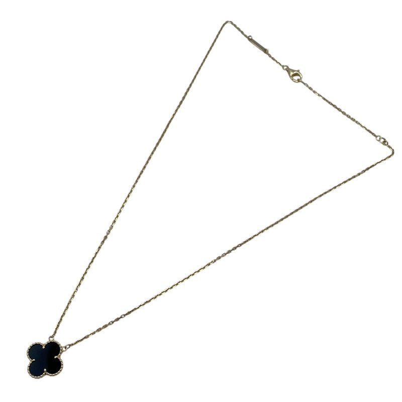 ヴァンクリーフ＆アーペル Van Cleef & Arpels ヴィンテージアルハンブラネックレス ゴールド Au750 ジュエリー