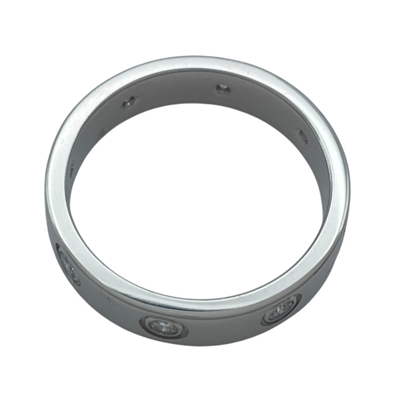 カルティエ Cartier ラブリングSM 8Pダイヤ ホワイトゴールド 750 ジュエリー