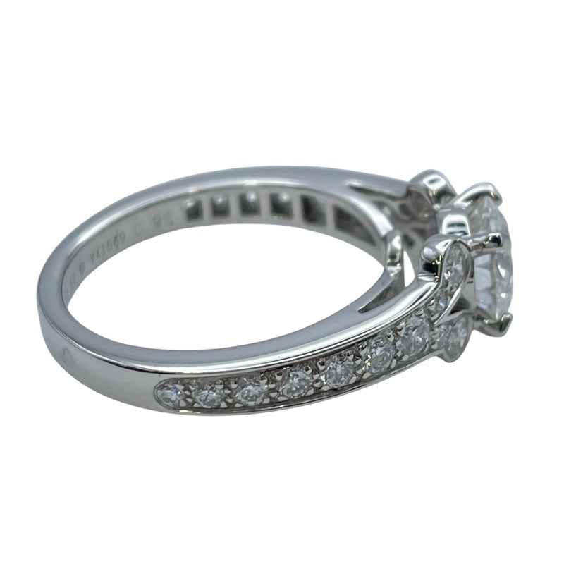 カルティエ Cartier バレリーナソリテールダイヤリング プラチナ Pt950 ジュエリー