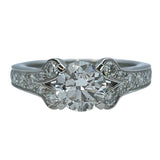 カルティエ Cartier バレリーナソリテールダイヤリング プラチナ Pt950 ジュエリー