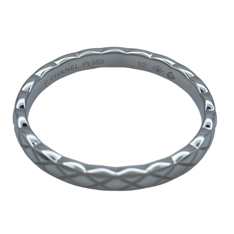 シャネル CHANEL ココクラッシュリングスモール プラチナ Pt950 ジュエリー
