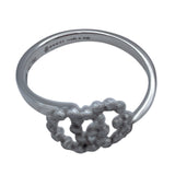 グッチ GUCCI GGランニングリング ホワイトゴールド Au750 ジュエリー