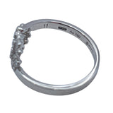 グッチ GUCCI GGランニングリング ホワイトゴールド Au750 ジュエリー