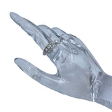 グッチ GUCCI GGランニングリング ホワイトゴールド Au750 ジュエリー