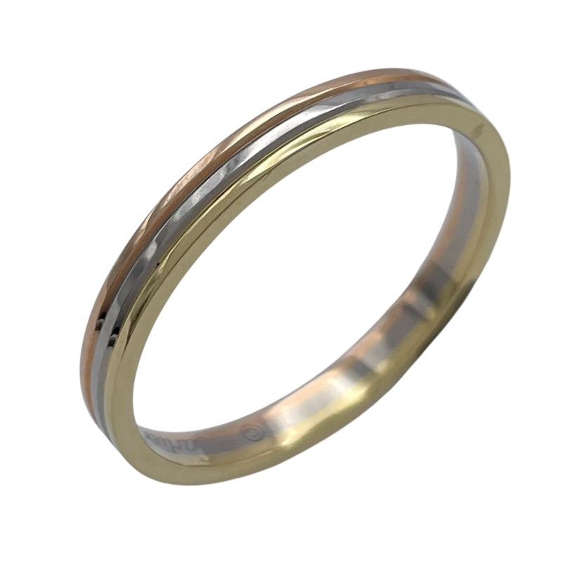 カルティエ Cartier ヴァンドームリング ゴールドxピンクゴールドxホワイトゴールド Au750 ジュエリー